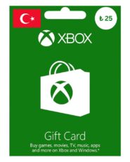 گیفت کارت ایکس باکس 25 لیری ترکیه